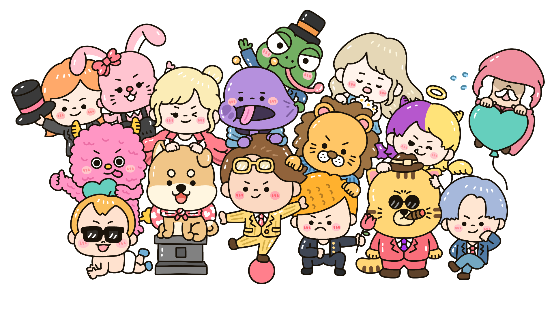 LOVE CHARA キャラクターたち